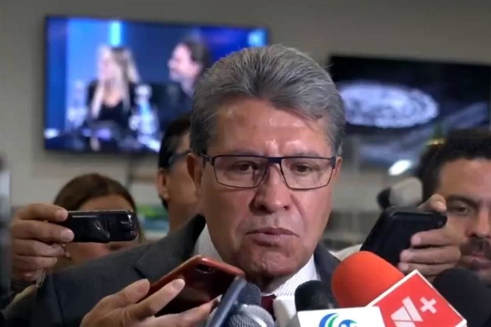 Ricardo Monreal, coordinador de los diputados de Morena, aseguró que 'todo está bajo control' para la toma de protesta de Claudia Sheinbaum.