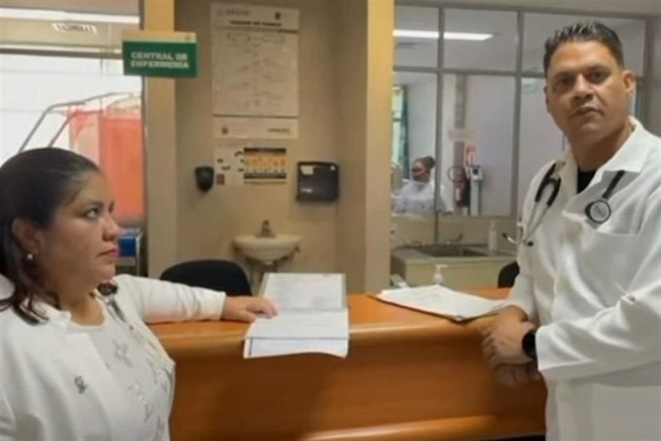 Los médicos cubanos agradecieron en un video la confianza para trabajar en el sistema de salud mexicano.