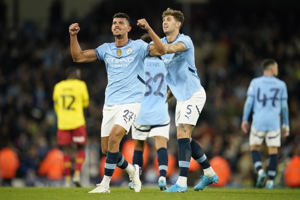 Manchester City no la tuvo fácil con el Watford.