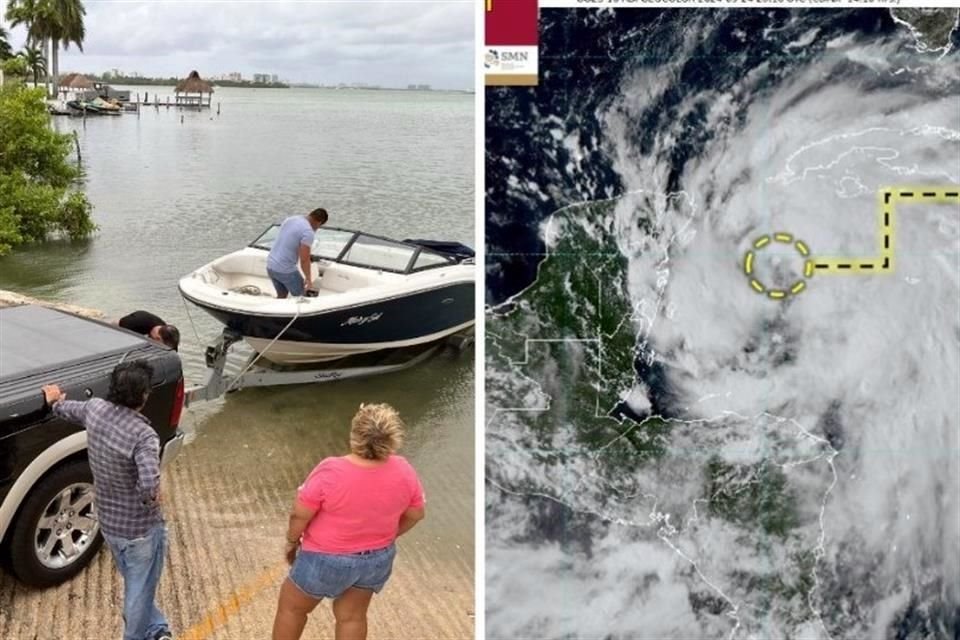 La tormenta tropical 'Helene' se prevé impacte el 25 de septiembre entre las costas de Quintana Roo y Yucatán, de acuerdo con Conagua.