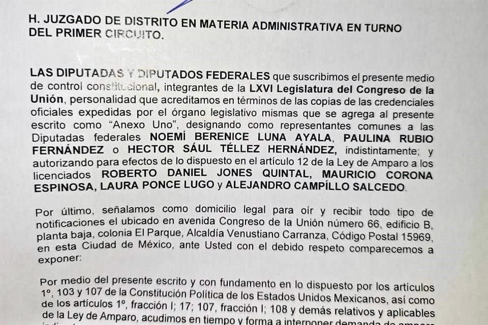 El PAN Recordó que la reforma fue aprobada en un gimnasio de la Ciudad Deportiva de la Magdalena Mixhuca, en donde no existieron condiciones para garantizar el quórum.