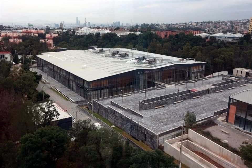 La Cineteca Nacional de Chapultepec está concluida al 100 por ciento.