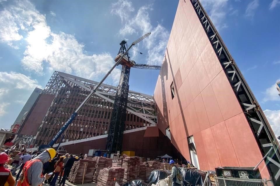 En julio pasado, la Sedatu había reportado un avance en la obra del nuevo edificio del AGA de 86 por ciento.