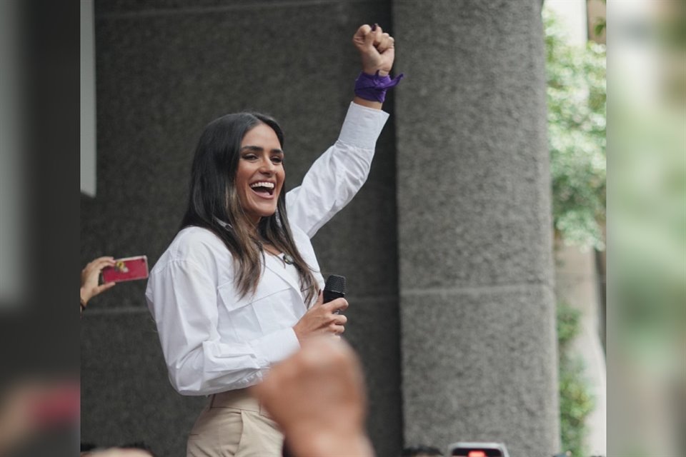 Alessandra Rojo de la Vega, Alcaldesa Electa de Cuauhtémoc.