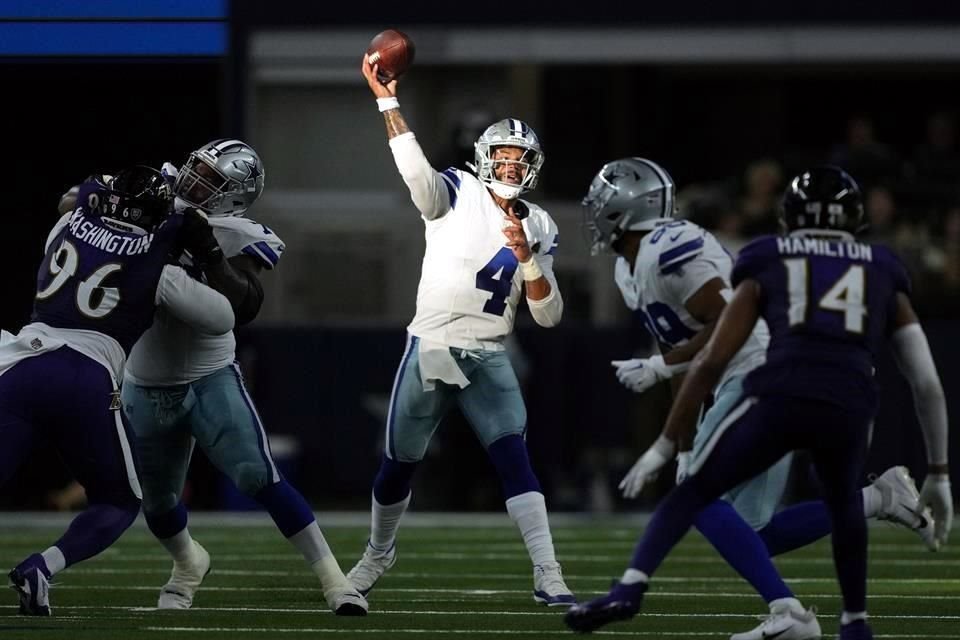 Dak Prescott necesita despertar y ayudar a meters a Dallas en la pelea.