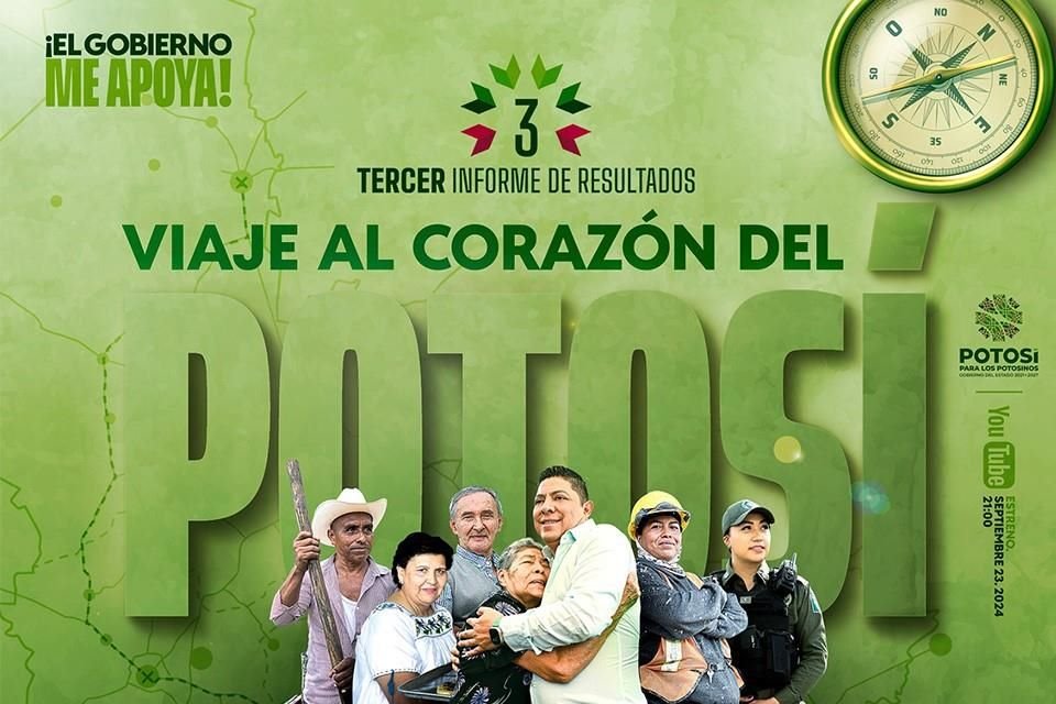 Presentan documental en San Luis Potosí en vez de informe