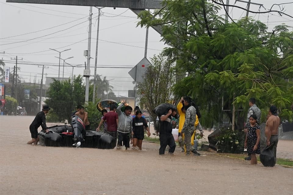 En Guerrero seguirán las lluvias en las próximas horas, pese a que 'John' se debilitó.