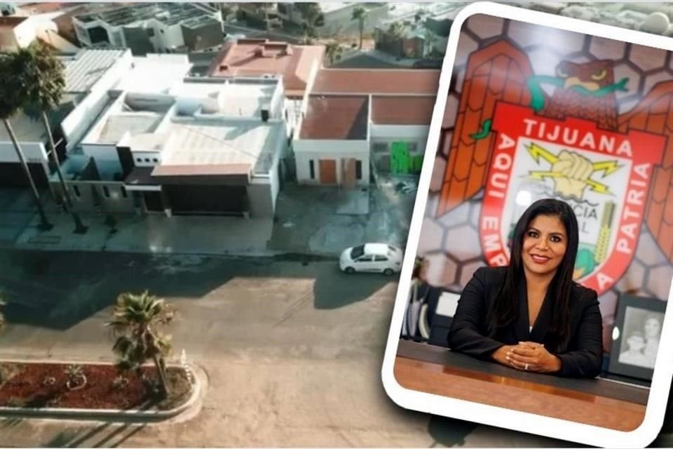 Montserrat Caballero, Alcaldesa de Tijuana, BC, posee esta propiedad de 16 millones de pesos en una de las zonas más exclusivas de la zona fronteriza.