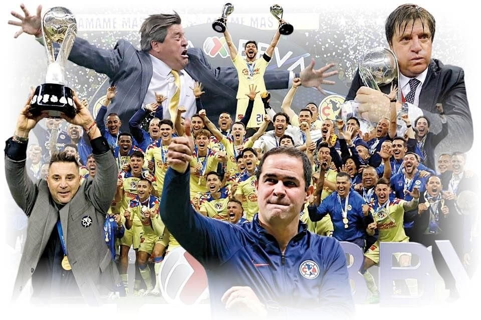 Desde el último campeonato de Pumas, en el Clausura 2011, América ha engrosado sus vitrinas con 12 títulos oficiales, para un total de 40.