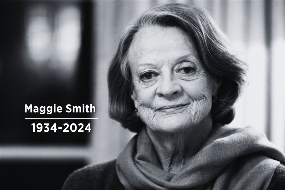 Maggie Smith, ganadora del Oscar y quien interpretó a la profesora Minerva McGonagall en Harry Potter, murió a los 89 años.