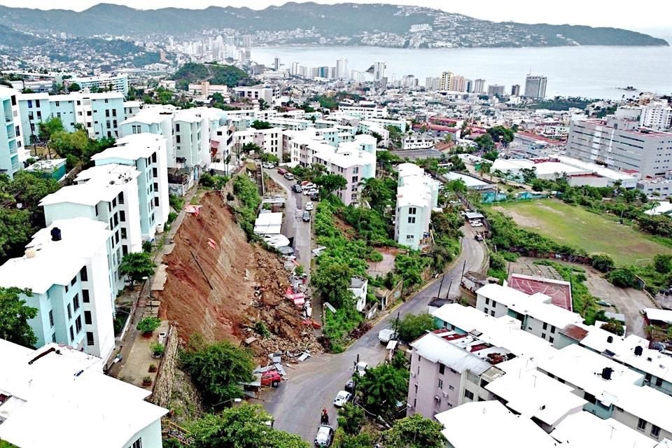 Así quedó Acapulco tras el paso del Ciclón 'John'.