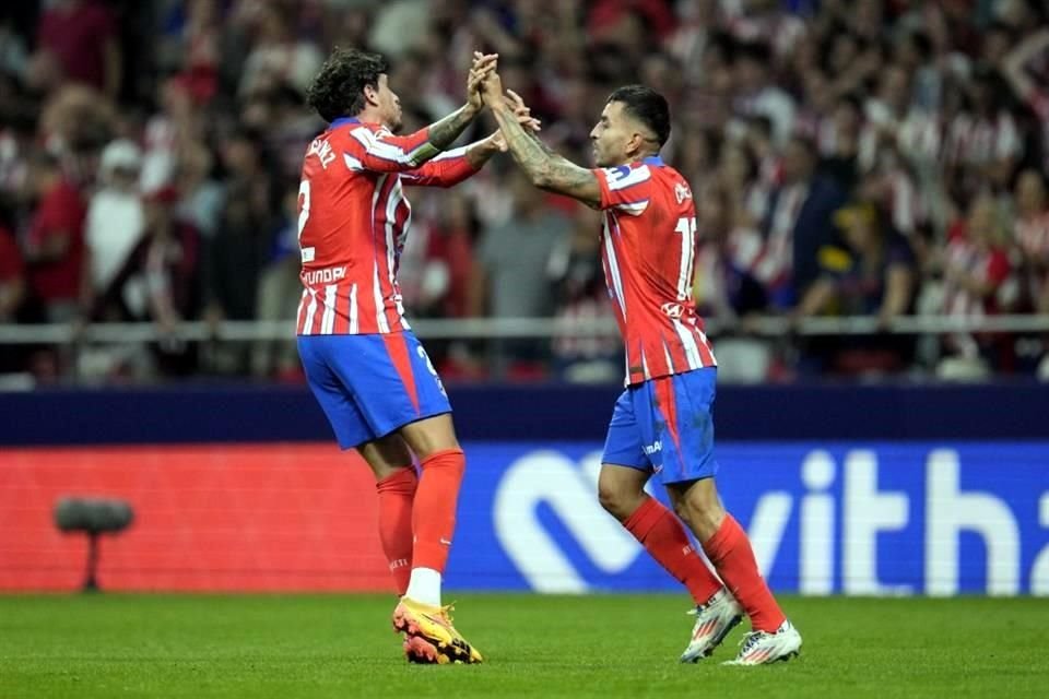 Ángel Correa rescató un punto sobre el final para el Atlético de Madrid en el Derbi.