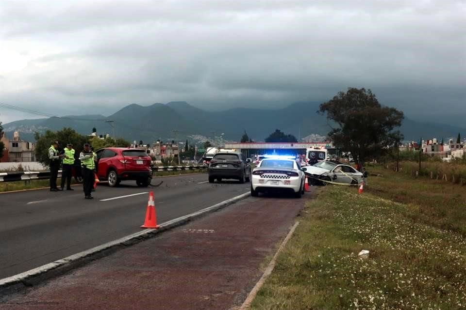 Se presume que el conductor viajaba a exceso de velocidad.