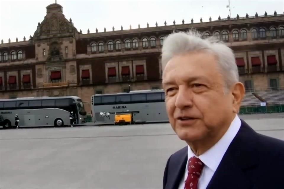 En el video de Sheinbaum, AMLO aparece antes de asumir como Presidente de la República.