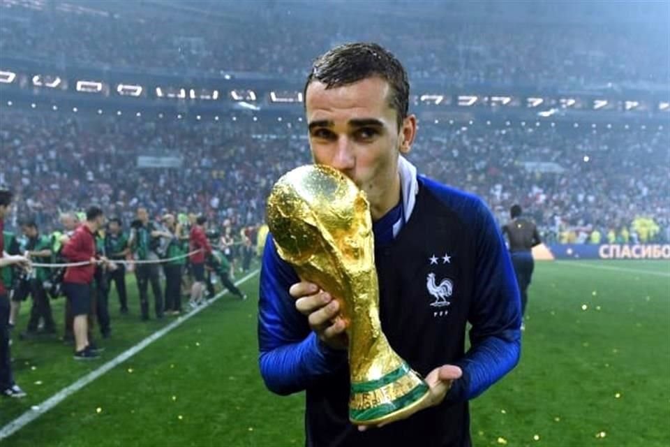 Griezmann fue campeón del mundo en Rusia 2018 y también se coronó en la Liga de Naciones en 2021.