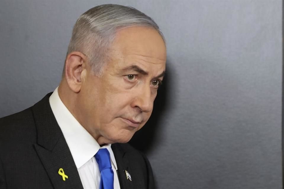 El Primer Ministro israelí Benjamin Netanyahu durante una conferencia de prensa en Jerusalén, el 4 de septiembre de 2024.