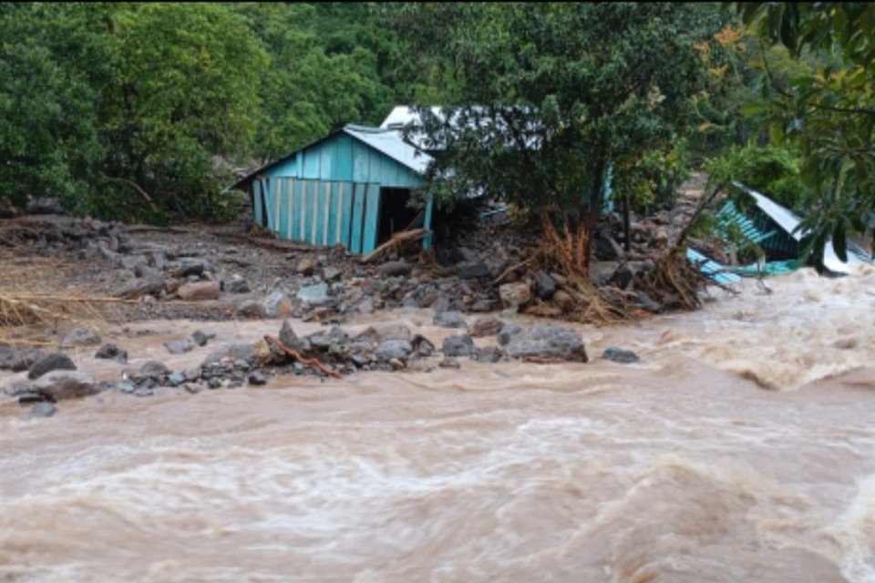 Comunidades afectadas en la Montaña de Guerrero.