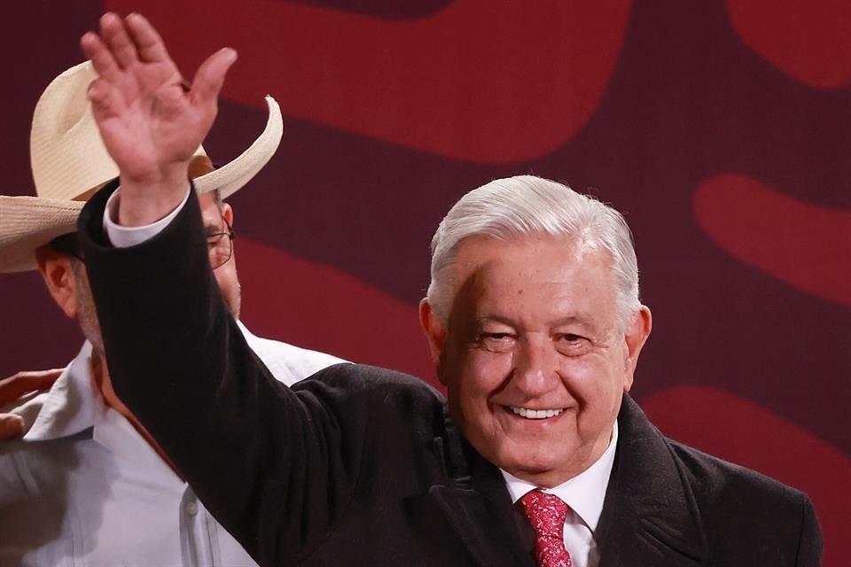 Andrés Manuel López Obrador, Presidente de México, en su última conferencia mañanera.