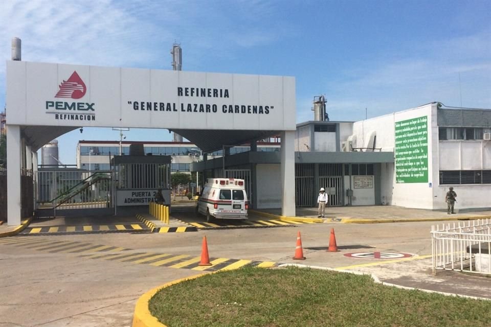 Refinería Lázaro Cárdenas, ubicada en Minatitlán, Veracruz.