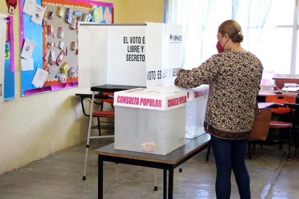 La participación ciudadana fue escasa.