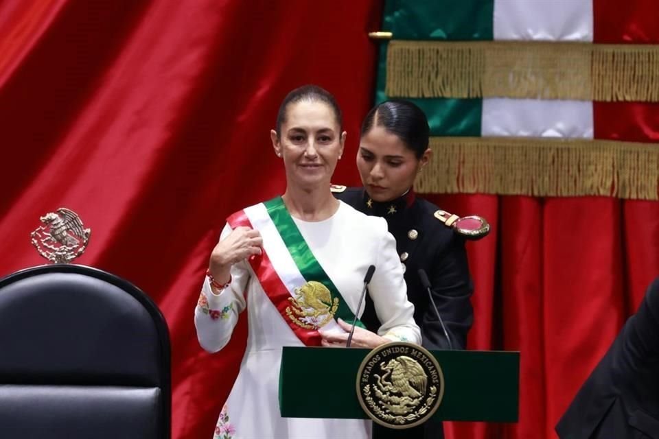 Claudia Sheinbaum rindió protesta como Presidenta de México ante el Congreso de la Unión.