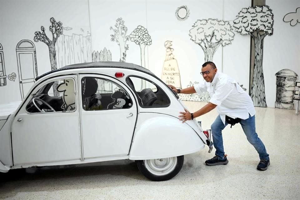 En la Galería Nacional de Arte de Caracas, Venezuela, la exposición 'El mundo según Mafalda' celebra también los 60 de la eterna niña irreverente.