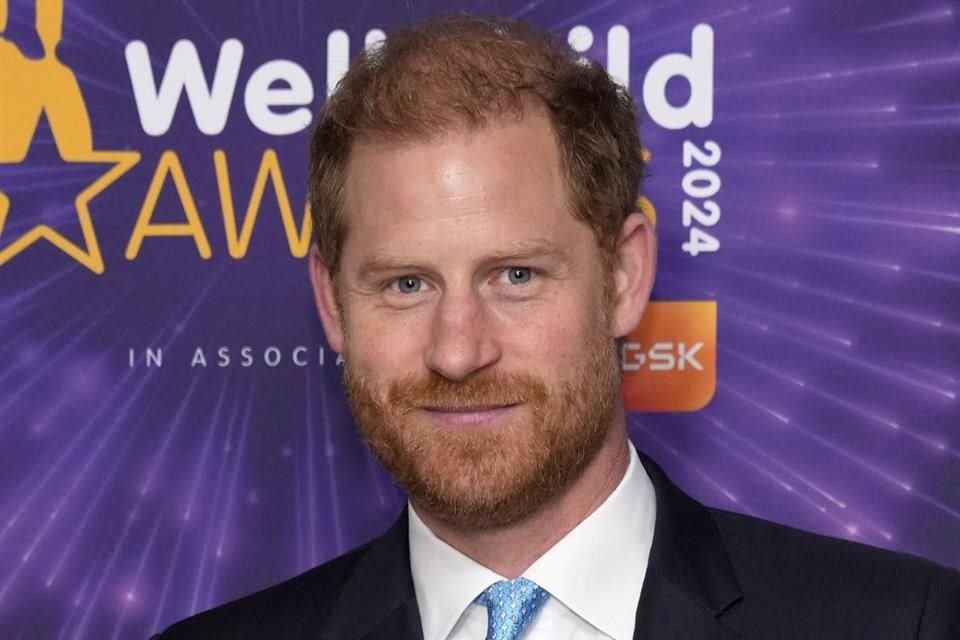 El Duque de Sussex se encuentra en Reino Unido para una serie de eventos benéficos, incluyendo la entrega del Premio Well Child.