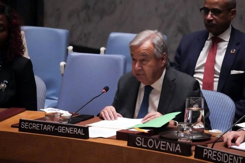 Israel declaró 'persona non grata' al  Secretario General de la ONU, António Guterres, por no 'haber condenado' ataque con misiles de Irán.