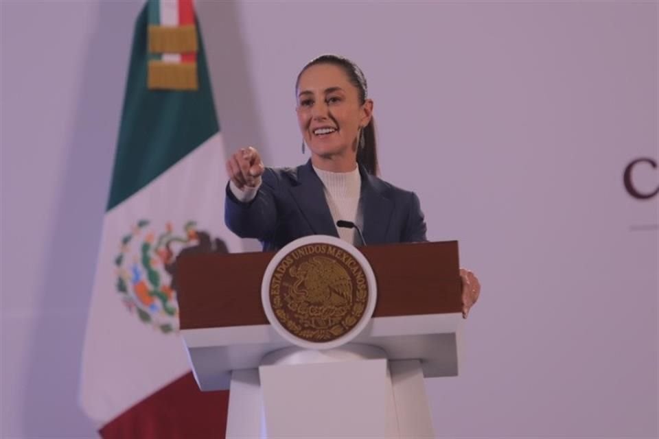 Claudia Sheinbaum, Presidenta de México.