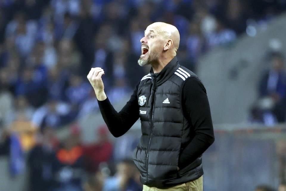 Erik ten Hag ha batallado con el United.