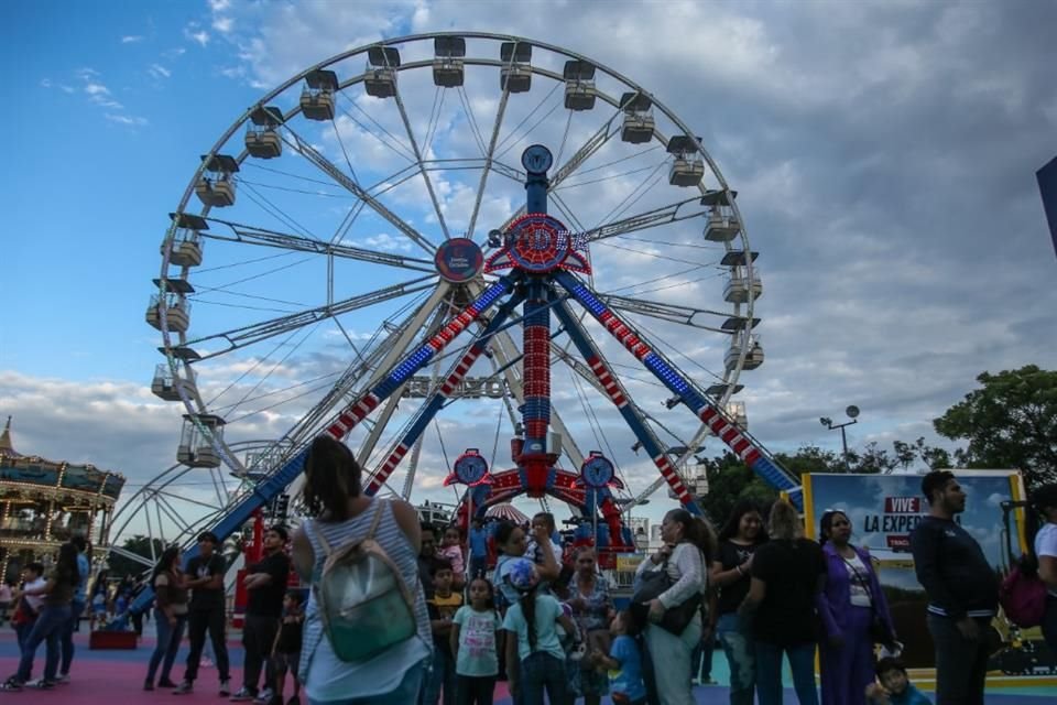 Al ser el primer día, la entrada a las Fiestas de Octubre fue gratuita.