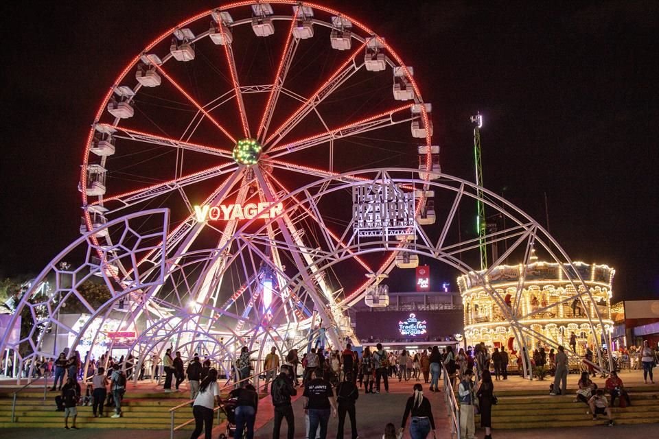 El primer día de las Fiestas de Octubre reunió a menos personas que el año pasado.