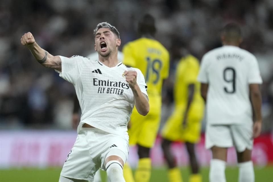 Federico Valverde marcó el primer gol de los Merengues.