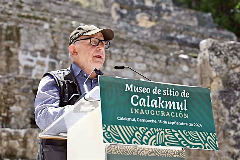 Diego Prieto, director del Instituto Nacional de Antropología e Historia (INAH).