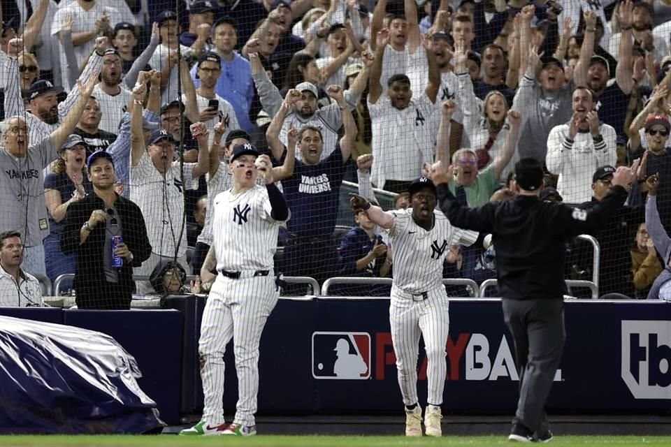 Los Yankees toman el primero de la serie.