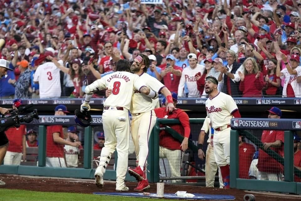 Los Phillies reaccionaron y lograron sacar un triunfo en casa.