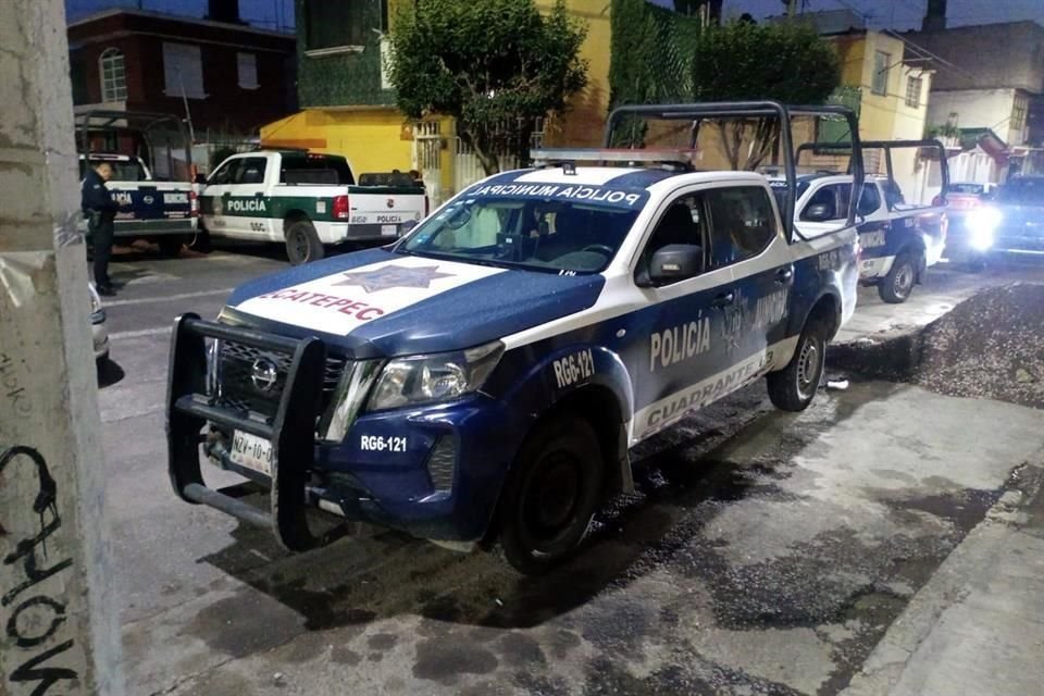 Tras alterar el orden, un grupo de personas robó una patrulla de Ecatepec, que fue localizada en los límites entre la CDMX y el Edomex.