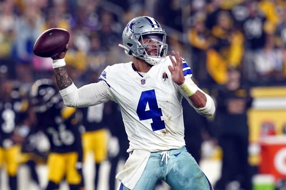 Dak Prescott se repuso de sus errores y guió una serie ofensiva ganadora en el cierre del encuentro.