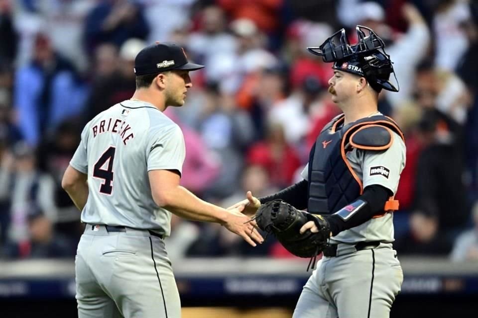 Beau Brieske sacó los últimos tres outs sin problemas y se obtuvo el salvamento.