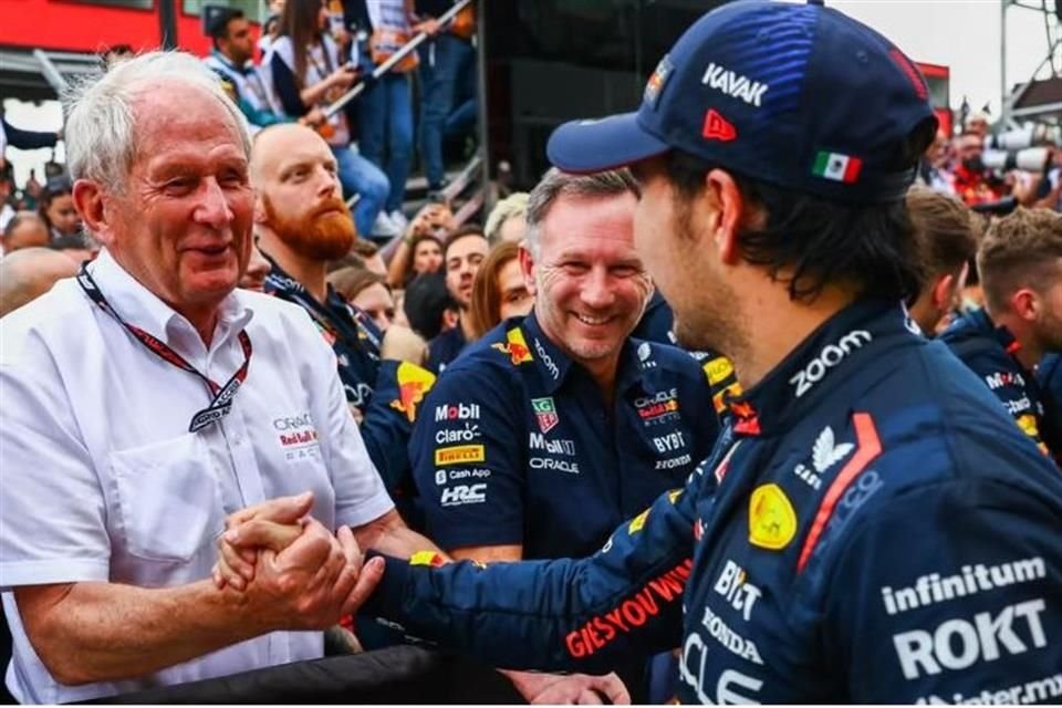 En Red Bull le dieron la confianza a Checo Pérez para renovar porque es el piloto que mejor les funciona, aseguro el asesor Helmut Marko.