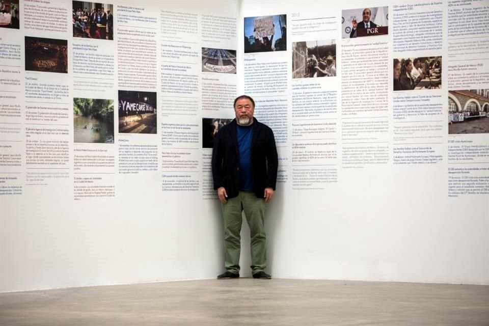 Bajo la conducción de Medina se realizaron en el MUAC exposiciones como la del artista Ai Weiwei, entre muchas otras.