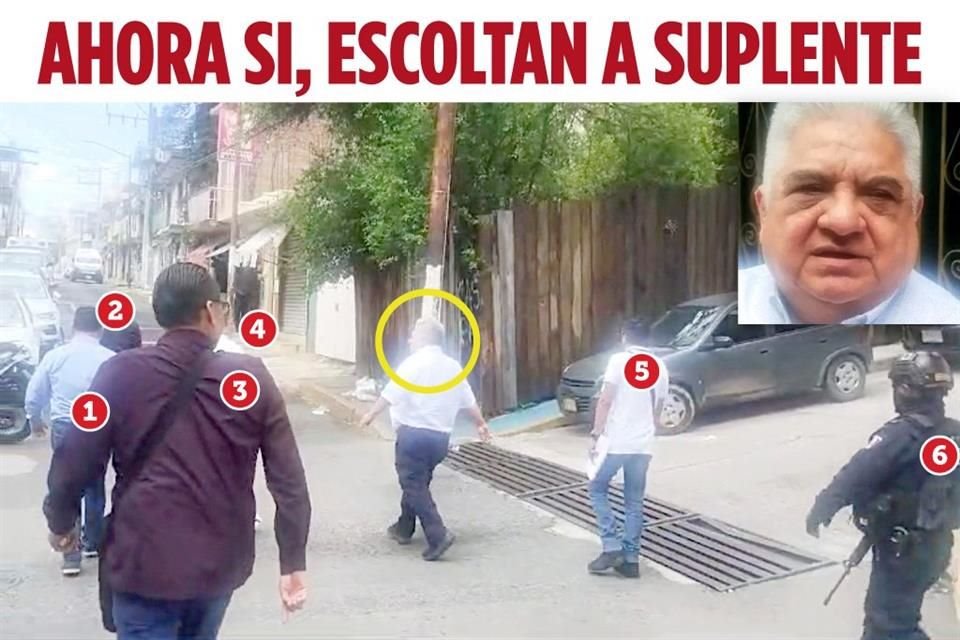 Tras asesinato del Alcalde Alejandro Arcos, el presidente suplente, Gustavo Alarcón, declaró estar dispuesto a asumir el cargo, mientras estaba  escoltado por elementos estatales y locales.