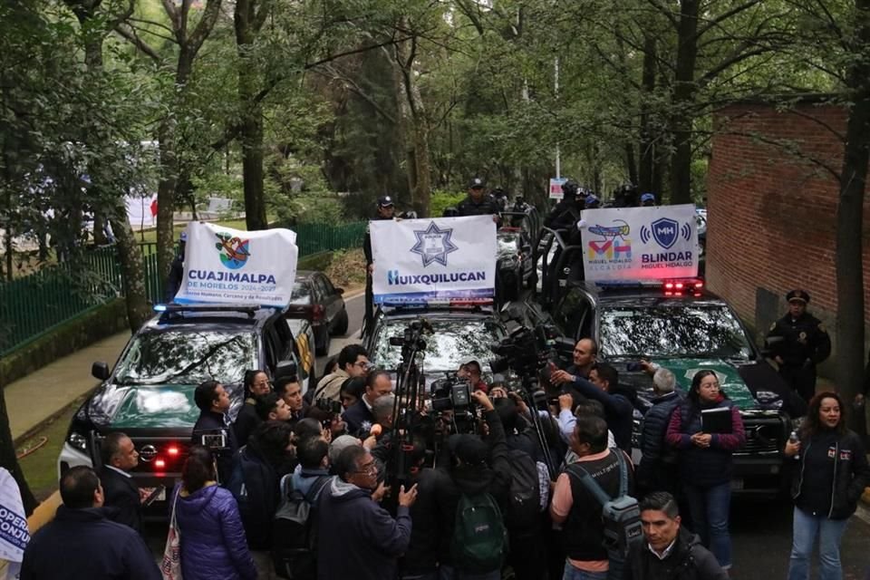 'La idea de estar en coordinación es tener un estado de fuerza mayor y más inteligencia, porque la delincuencia organizada no reconoce fronteras' expuso el Alcalde de Cuajimalpa, Carlos Orvañanos. 