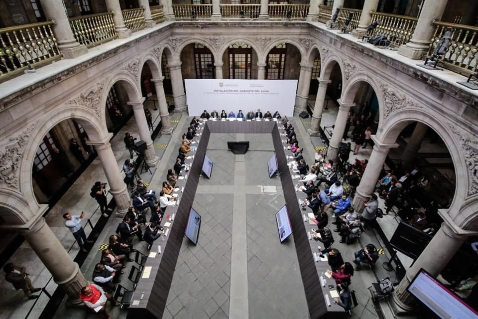 El gabinete sesionará de manera periódica, tanto con las alcaldías como con los organismos federales, para elaborar diagnósticos y programas que busquen la optimización del suministro.