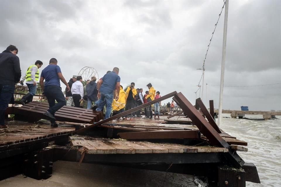 La WWF México advierte que la pérdida de ecosistemas reduce la capacidad de enfrentar eventos climáticos. (En la imagen Yucatán, tras el paso del huracán Milton)