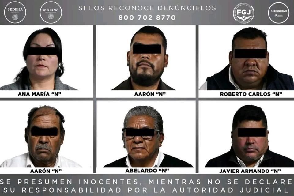 De acuerdo con la Fiscalía local, los detenidos también cometían extorsiones para la Familia Michoacana.