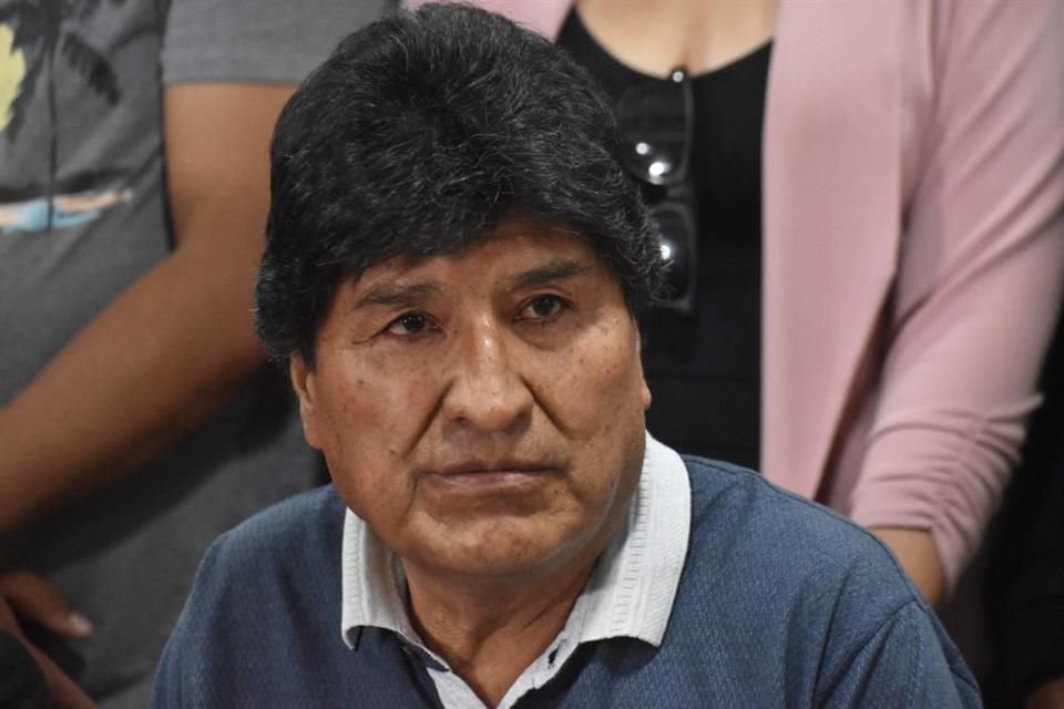 El ex Presidente Evo Morales durante una conferencia de prensa el 4 de octubre del 2024.