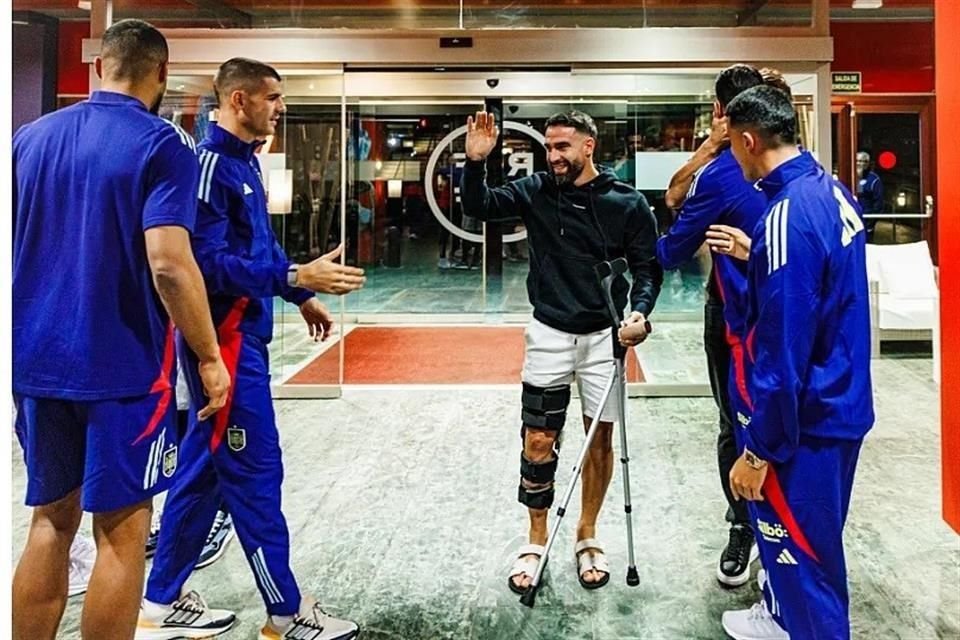 Carvajal comienza su recuperación.