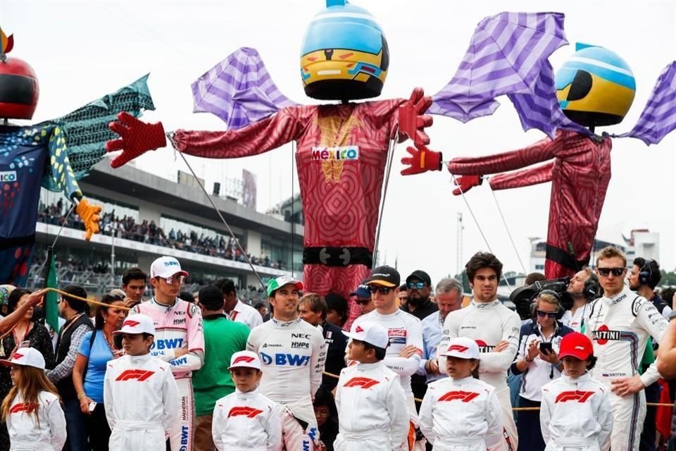 Los grid kids serán parte del GP de México.