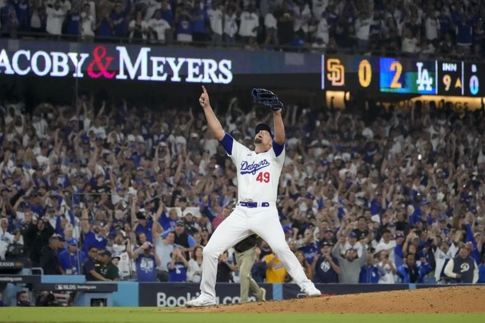 Los Dodgers vencieron 2-0 a los Padres y avanzaron a la Serie de Campeonato de la Liga Nacional, instancia en la que enfrentarán a los Mets.